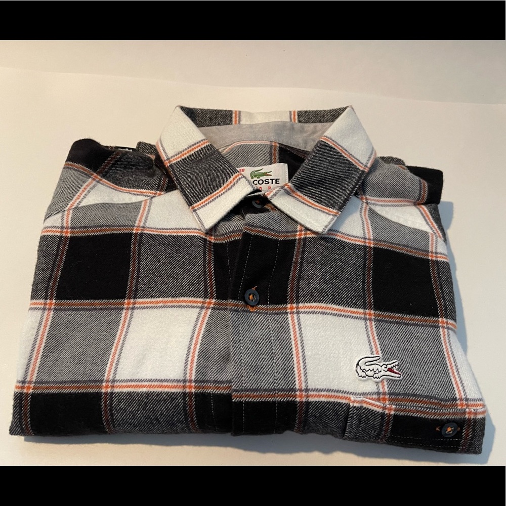 Lacoste Button Down Shirt Size 40